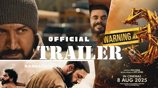 Warning3 official trailer  Punjabi movie GippyGrewal pamma  Prince Kj Jasmin 8 AUG 2025 [upl. by Carrick]