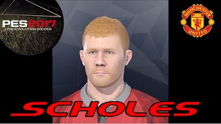 Paul Scholes  PES 2017  PS4 [upl. by Ahsap]