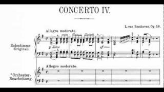 Opening bars of Beethovens 4th Concerto  Robert Levin [upl. by Aivilo596]