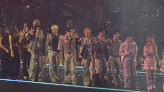 07212024 SBS GAYO DAEJEON ending part Enhypen focus fancam TXT Stray Kids NCT 127 [upl. by Naarah816]