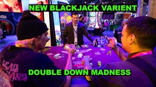 Brand new Blackjack variant DOUBLE DOWN MADNESS [upl. by Ycrem]