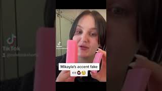 Mikaylas accent fluctuating 🤷‍♀️🤔 trendingshorts foryou viral mikaylanogueira Mikayla [upl. by Rehtae262]