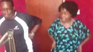 Siima and Rudende dancing to a cover of Sitya loss in the XFM studio [upl. by Nabla]