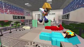 ZOEY PRANKED CASH with Shears in Minecraft  Cash TV [upl. by Hashim]