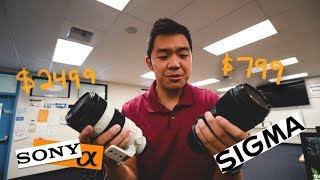 Sigma 100400 F563 with MC11 on Sony a7RIII  Initial Impressions [upl. by Elime]