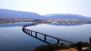 High Bridge of Servia  Neraida city Lake Polifitou [upl. by Adelia]