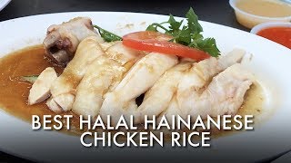 Best Halal Chicken Rice in Singapore [upl. by Oenire]