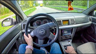 2004 Opel Vectra C 20 DTI 100HP 0100 POV Test Drive 1713 Joe Black [upl. by Aikar]