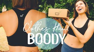 Boody Clothing Review  ETHICAL FASHION HAUL  Bamboo Activewear  Bras  Mens Top [upl. by Jer]