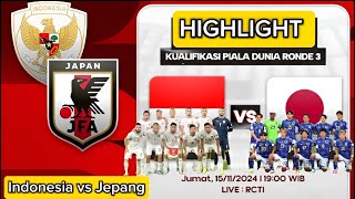 FULL HIGHLIGHT INDONESIA 0 VS 4 JEPANG  AFC ASIAN QUALIFIERS [upl. by Enecnarf800]