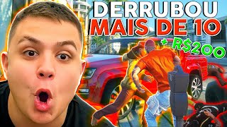 DANDO R20 REAIS POR PESSOA ELIMINADA no GTA RP Paulinho o LOKO [upl. by Goodrich272]