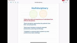 Multidisciplinary interdisciplinary and transdisciplinary [upl. by Wina]