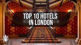 Top 10 Hotels In London [upl. by Thoer]