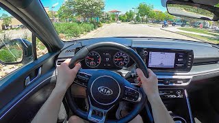 2021 Kia K5 GTLine AWD  POV Test Drive Binaural Audio [upl. by Sontich]