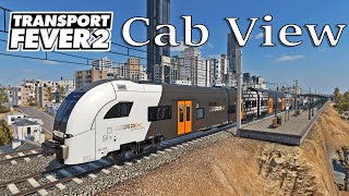 Transport Fever 2  Cab View  First Person View  US 69  Siemens Desiro HC quotRRXquot [upl. by Bella]