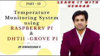 IoT Real Device Part 10 Temperature Monitoring System using RASPBERRY PI amp GROVE PI DHT11 SENSOR [upl. by Sarina200]