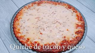 Quiché de Bacon y queso de cabra con Mambo de Cecotec [upl. by Hashimoto]