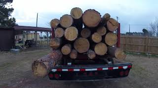 Custom PJ Gooseneck Log Trailer [upl. by Arze]