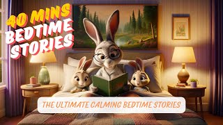 40 mins Goodnight Stories Collections 🔯 THE ULTIMATE Calming Animals Bedtime Stories for Toddlers [upl. by Nawtna157]