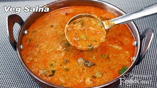 Veg Salna Recipe Veg Kurma Vegetable Salna [upl. by Rhonda]