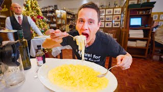 Original Fettuccine Alfredo in Rome  Why Do Italians Hate This 🇮🇹 [upl. by Mroz]