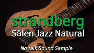 Strandberg Sälen Jazz Sound Sample스트랜드버그 살렌 재즈 [upl. by Hepzi]