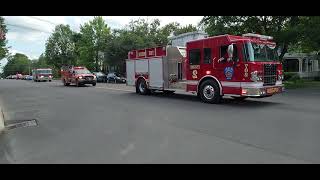 Homer Fire Department 150th Anniversary and Central New York Firefighters Parade [upl. by Pardoes]