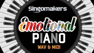 Piano Music Samples  Singomakers Emotional Piano Themes [upl. by Oivat]