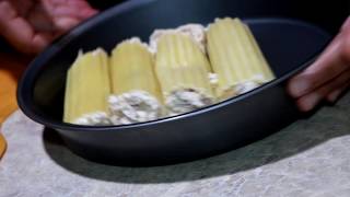 Chef Ritas Alfredo Crab Stuffed Manicotti [upl. by Ahsiad]