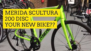 2021 Merida Scultura 200 Disc your new bike [upl. by Crow]