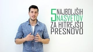 5 Najboljših Nasvetov Za Hitrejšo Presnovo [upl. by Airretnahs]