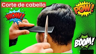 Corte de cabello  corte de cabello para hombre 2024  💈 [upl. by Ysdnyl]