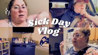 I GOT TONSILLITIS  Sick Day Vlog [upl. by Acinej]