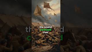 quotThe Battle of the Kites How Wind Won a Warquot youtubeshorts history facts education [upl. by Ardiekal]