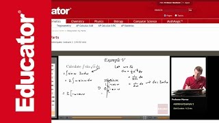 Calculus Integration by Parts [upl. by Yoccm]