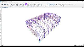 07 الطريقة الثالثة لإدخال أحمال الرياح على التغطيات المعدنية [upl. by Leaffar]