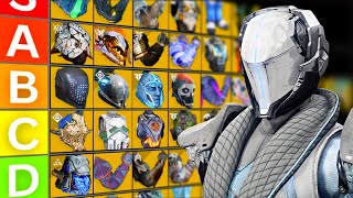 Exotic Titan Armor Tier List 19000 Hours Titan Main [upl. by Attenreb]