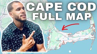 Living in Cape Cod Massachusetts  Full Map Tour EXPLAINED  2024 [upl. by Ernst]