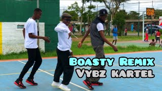 Boasty Remix By Vybz Kartel Official Dance  Freestyle Video 🤩 [upl. by Elleined]