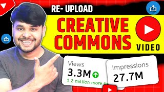 Reupload Creative Commons YouTube  Creative Commons Videos on YouTube  Creative Commons License [upl. by Norrehc21]