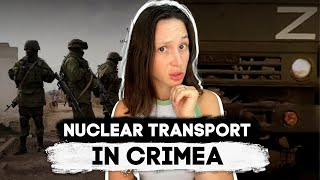 Nuclear Alarm Russian Military Transport Spotted in Crimea  Ukraine war map 3Sep2024 [upl. by Enilreug]