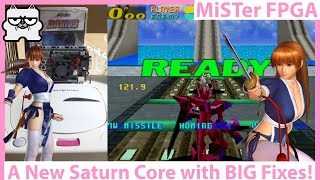 Big MiSTer FPGA Sega Saturn Core Update Nearing the Finish Line [upl. by Ahsyas820]