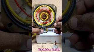 Crazy electronic explosion speaker vs 202v AC science elctricalcalshortvideo electrican Sanjay [upl. by Licastro]