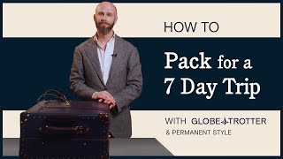 How to Pack for a 7 Day Trip  GlobeTrotter [upl. by Ern]