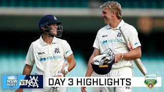 FraserMcGurk leads Vics to tense win over NSW  Marsh Sheffield Shield 202021 [upl. by Crystie]