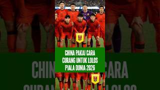 Demi Lolos Piala Dunia Timnas China Sampai Perkecil Lapangan timnasindonesia [upl. by Enaile]