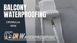 Balcony Waterproofing With Polyurethane Membrane  Cronulla NSW [upl. by Euqinamod]