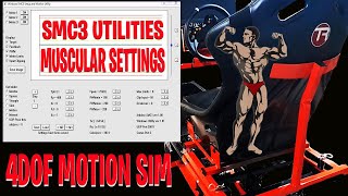 Motion Simulator With Dynamic SMC3 Utilities Settings For Big Accurate Motion [upl. by Adolph950]