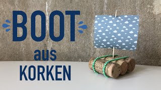 DIY FSJ  Schiffchen aus Kork [upl. by Lletnohs]