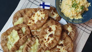 How to make Finnish Karelian Pies  Karjalanpiirakka recipe [upl. by Alyal]